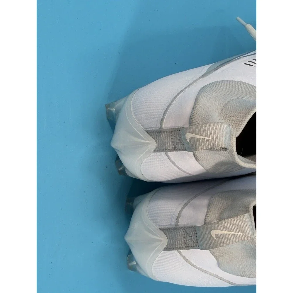 Nike Vapor Edge Pro 360 2 Football Cleats Men 14 White Silver DA5456-100 Must C!